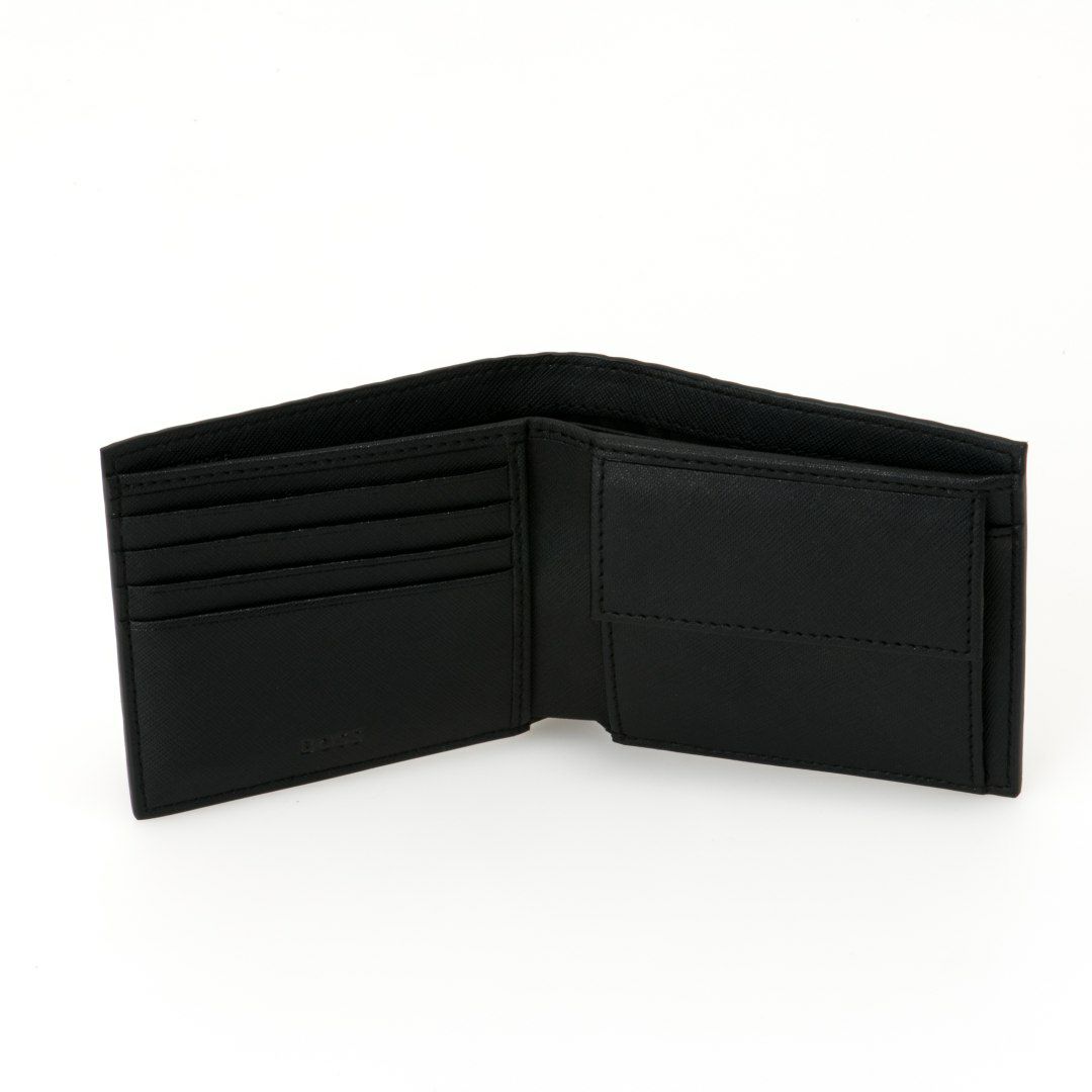 BOSS Zair 折り財布【HBMW5ZS2】 ブラック