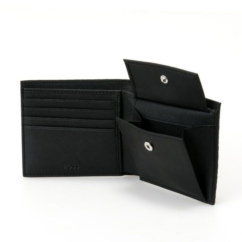BOSS Zair 折り財布【HBMW5ZS2】 ブラック