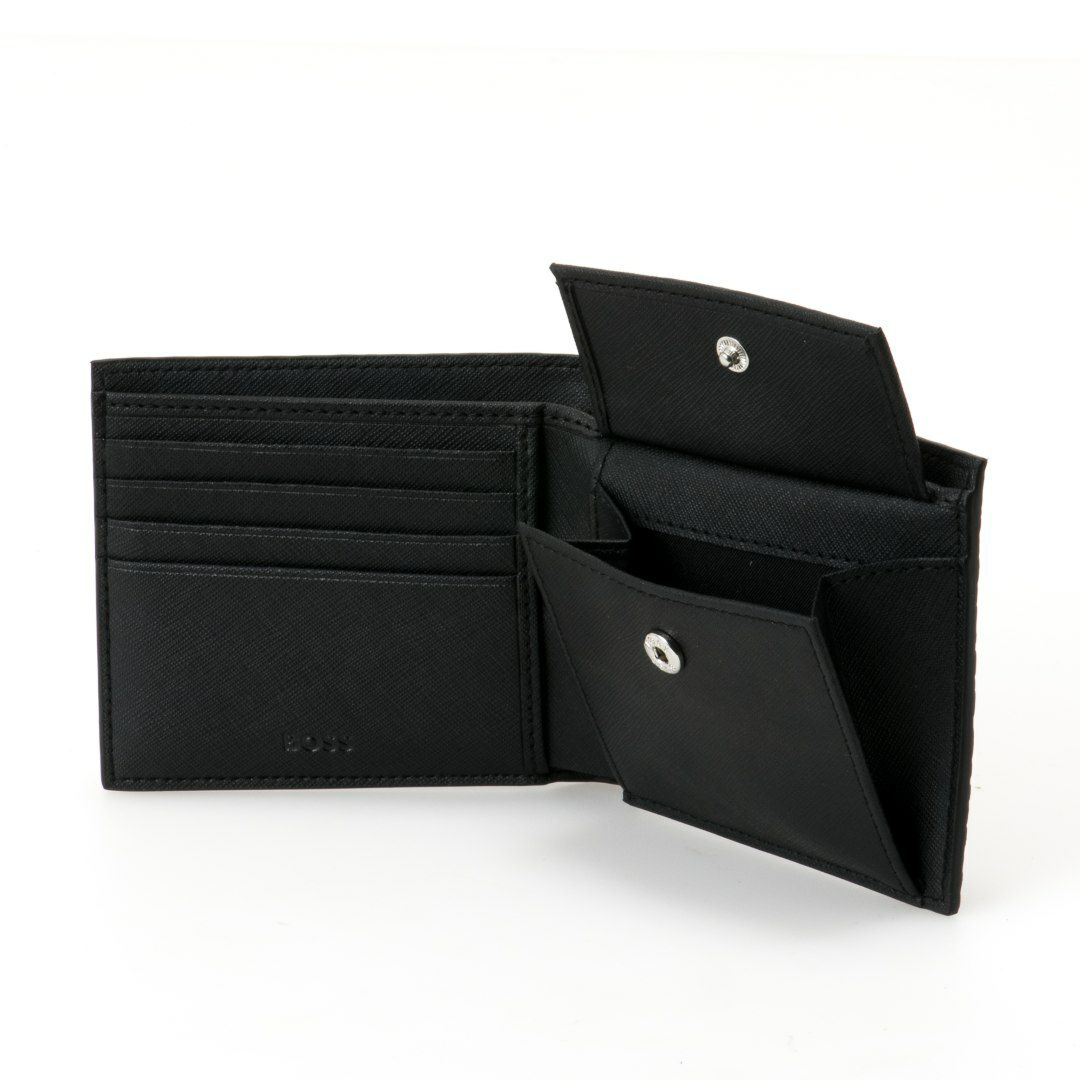 BOSS Zair 折り財布【HBMW5ZS2】 ブラック