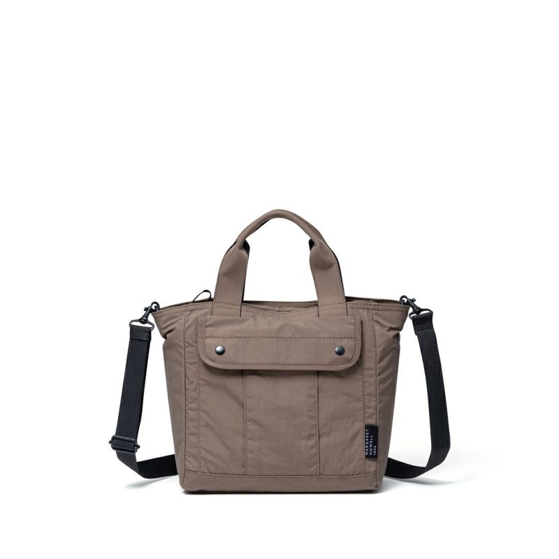 MARGARET HOWELL idea マドックス 2WAYハンド チャコールベージュ