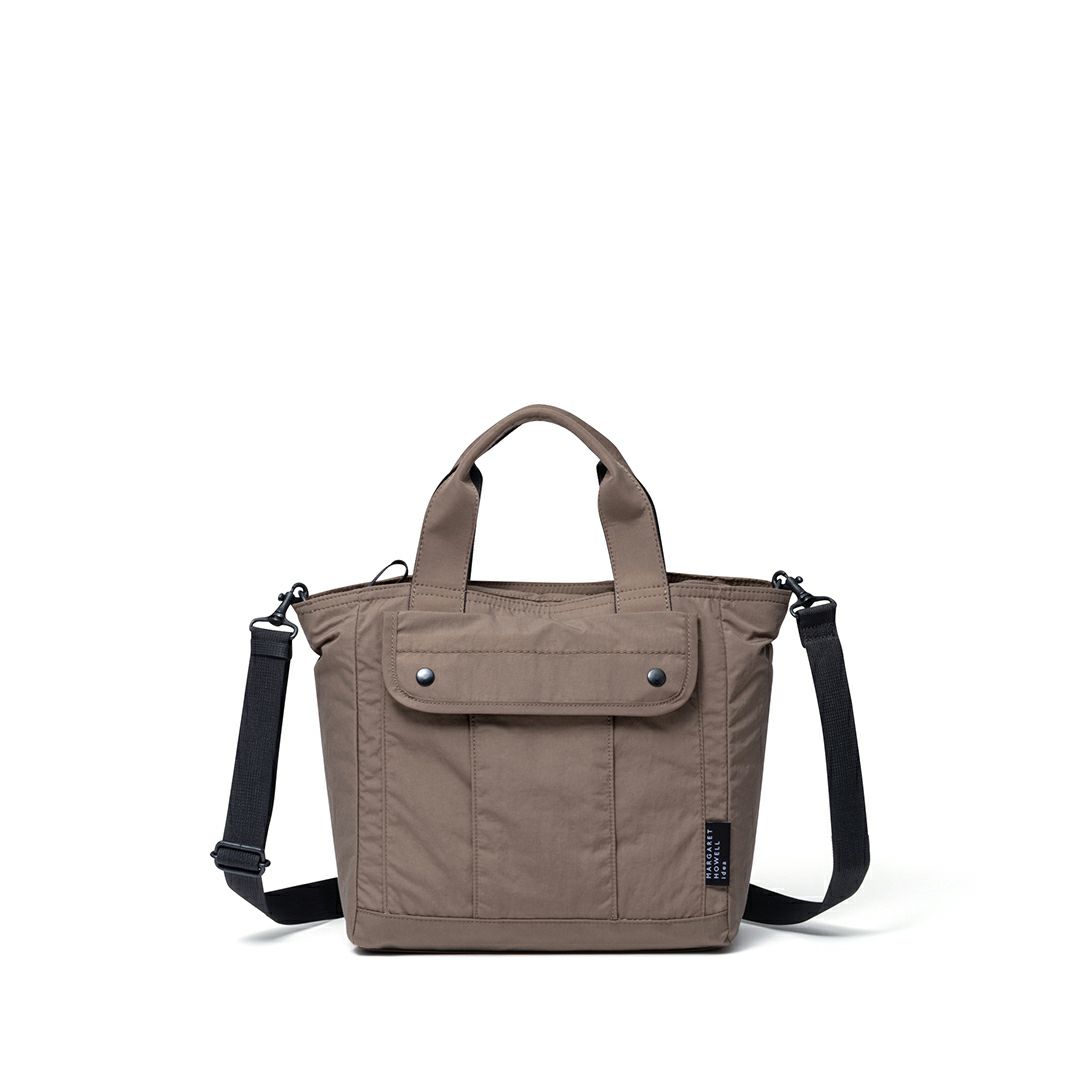 MARGARET HOWELL idea マドックス 2WAYハンド チャコールベージュ