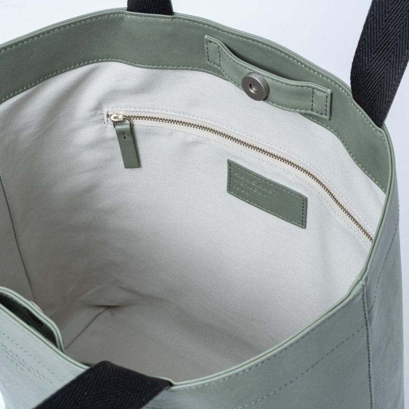 MARGARET HOWELL idea テュードル トート(M) ブルーグリーン