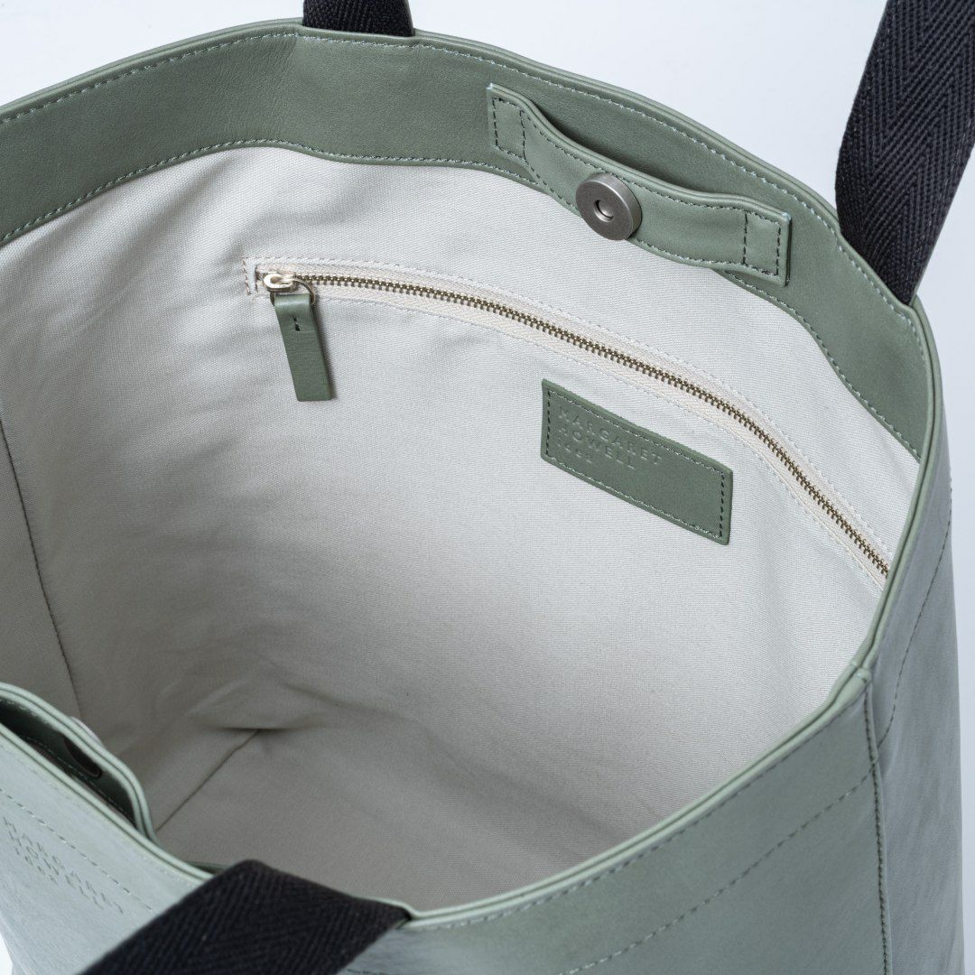 MARGARET HOWELL idea テュードル トート(M) ブルーグリーン