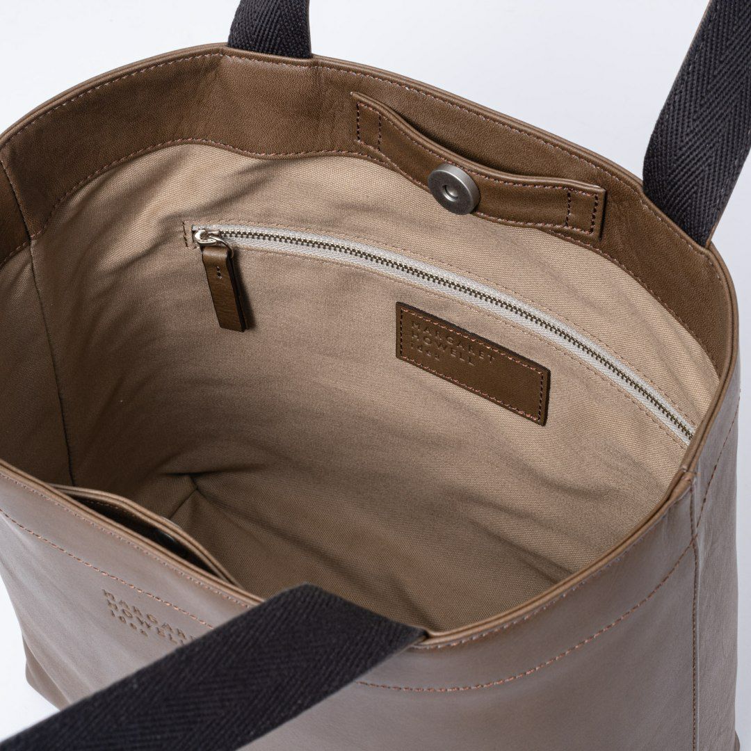 MARGARET HOWELL idea テュードル トート(S) モカ