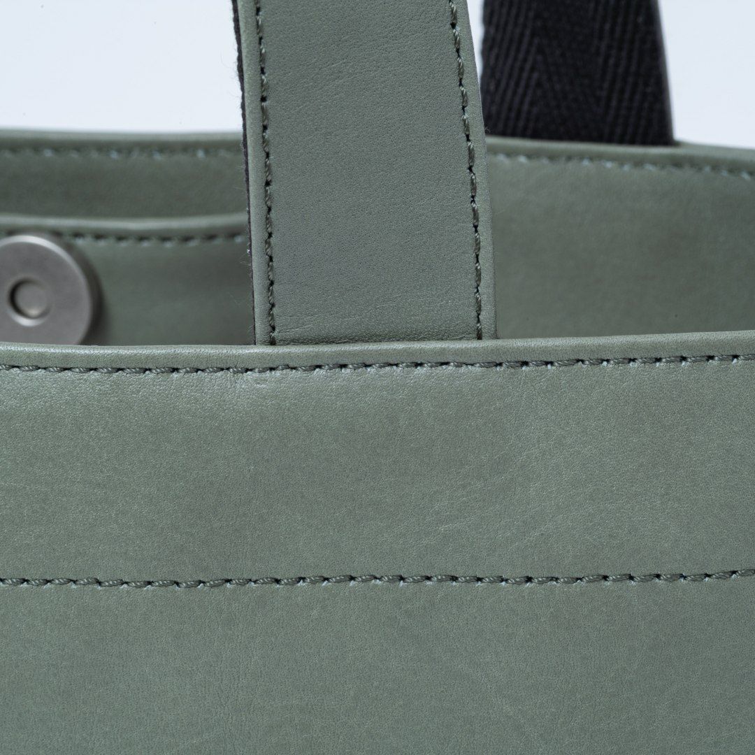 MARGARET HOWELL idea テュードル トート(S) ブルーグリーン