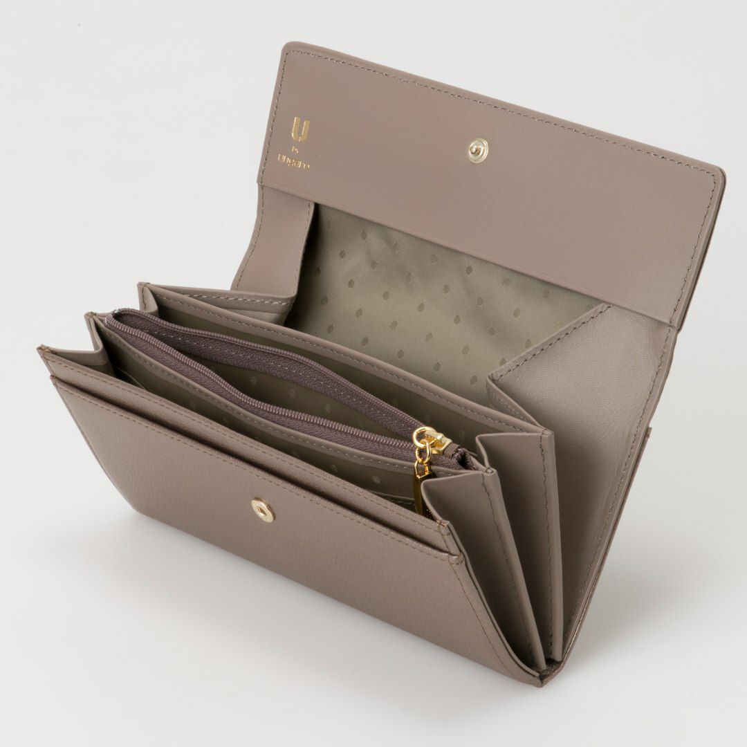 U by ungaroパピヨン BOX長財布 ブロンズ