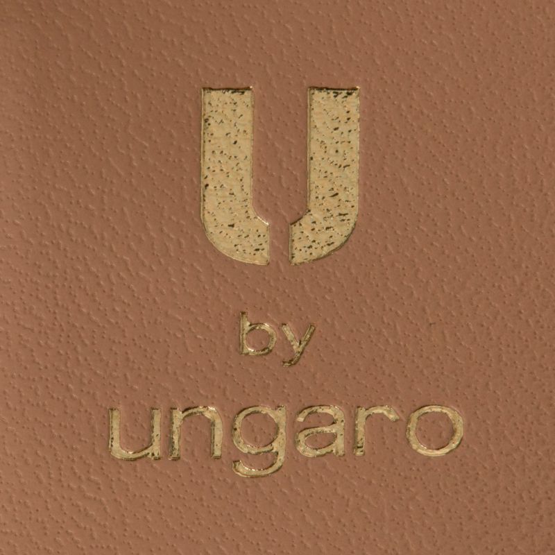 U by ungaroパピヨン BOX長財布 ピンクゴールド
