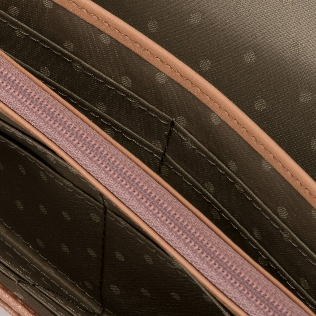 U by ungaroパピヨン BOX長財布 ピンクゴールド