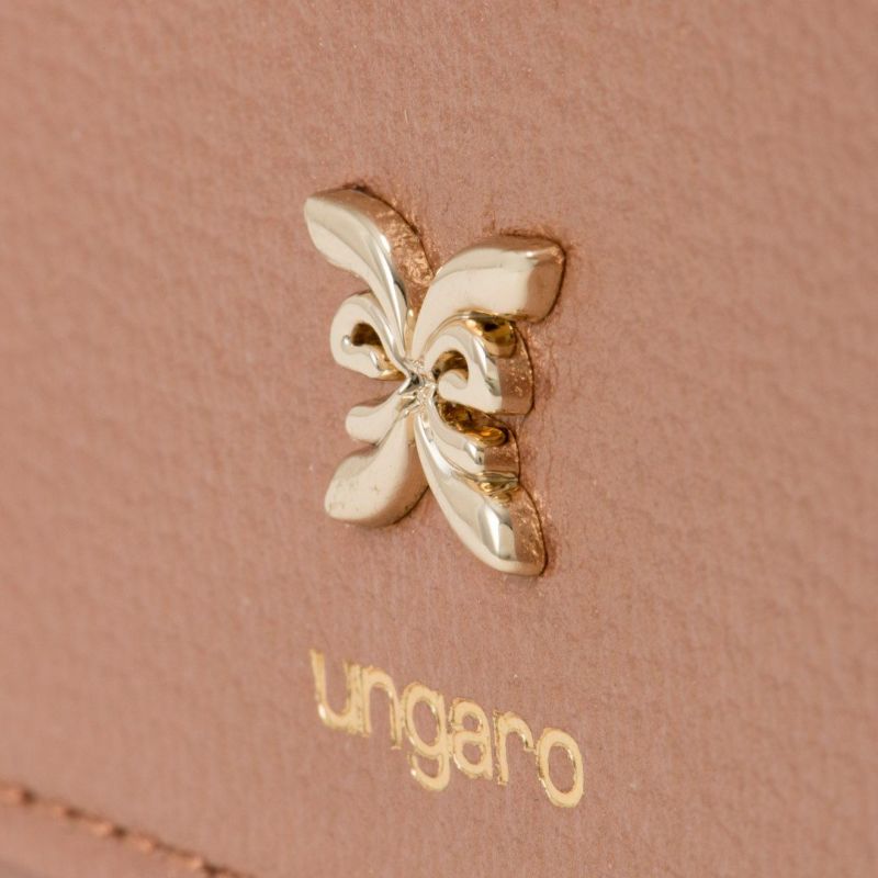 U by ungaroパピヨン BOX長財布 ピンクゴールド