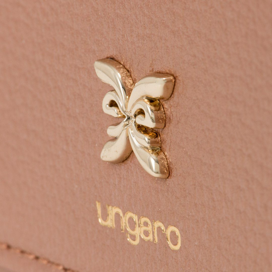 U by ungaroパピヨン BOX長財布 ピンクゴールド