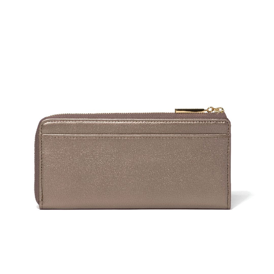 U by ungaroパピヨン L字ファスナー長財布 ブロンズ