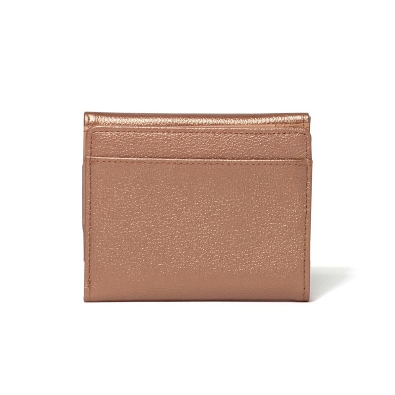 U by ungaroパピヨン BOX折り財布 ピンクゴールド