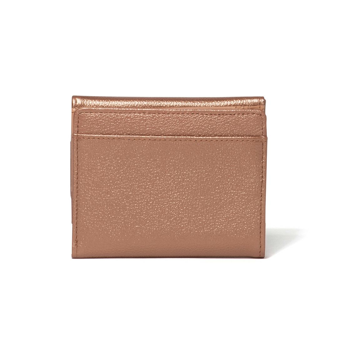 U by ungaroパピヨン BOX折り財布 ピンクゴールド