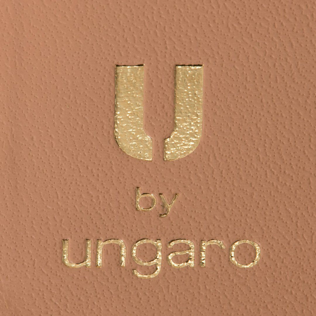 U by ungaroパピヨン BOX折り財布 ピンクゴールド