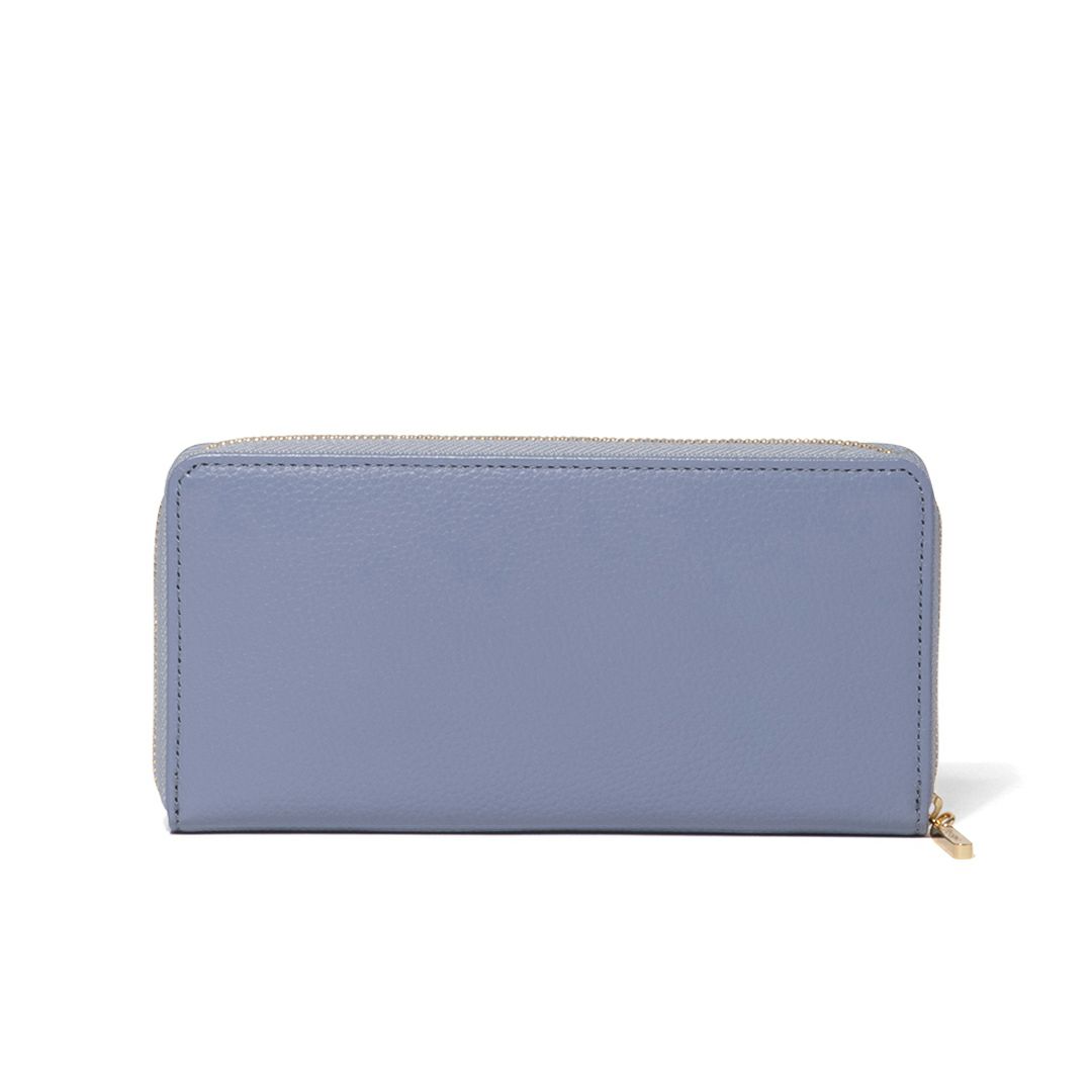 U by ungaroシルヴィー L字ファスナー長財布 ブルー