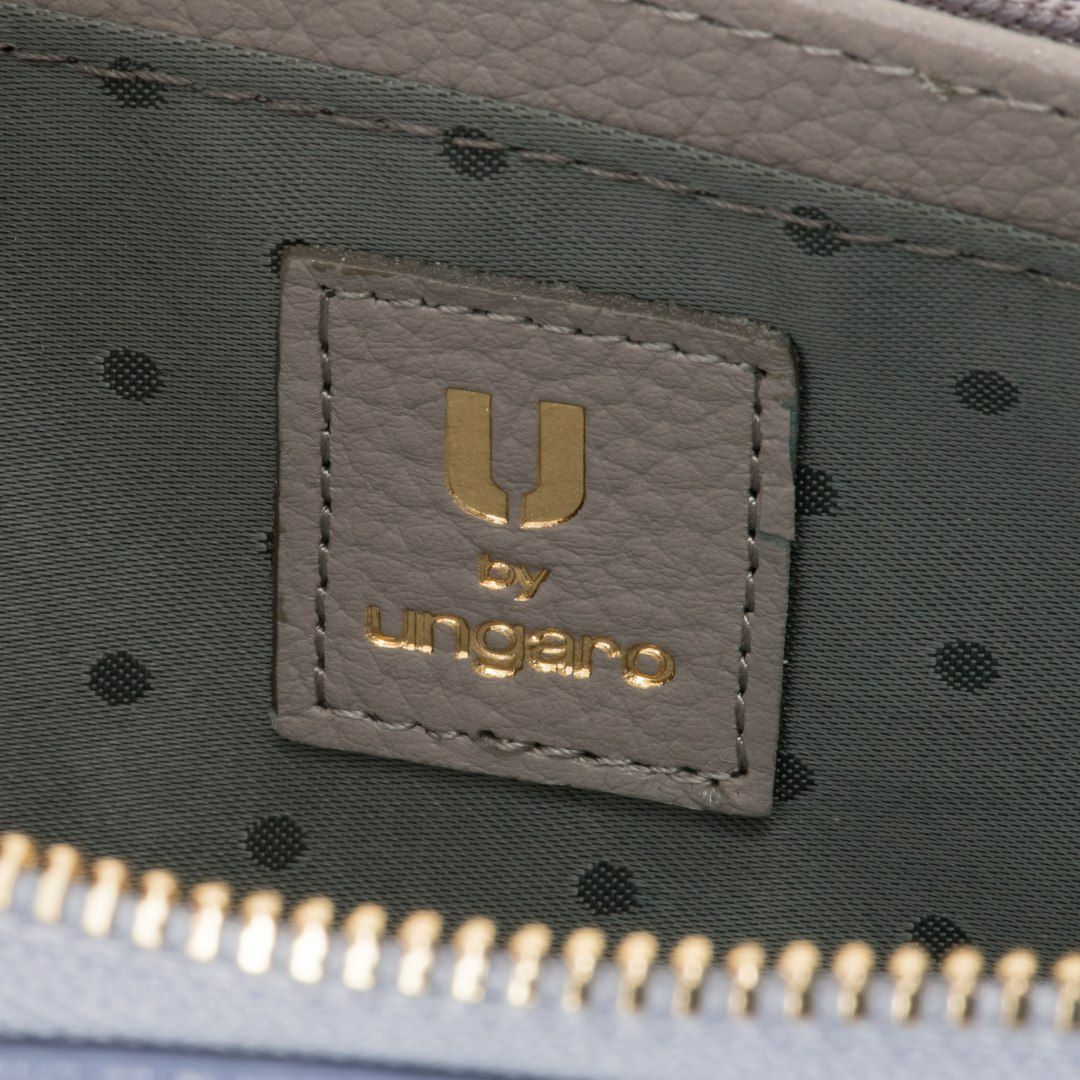 U by ungaroシルヴィー L字ファスナー長財布 ブルー