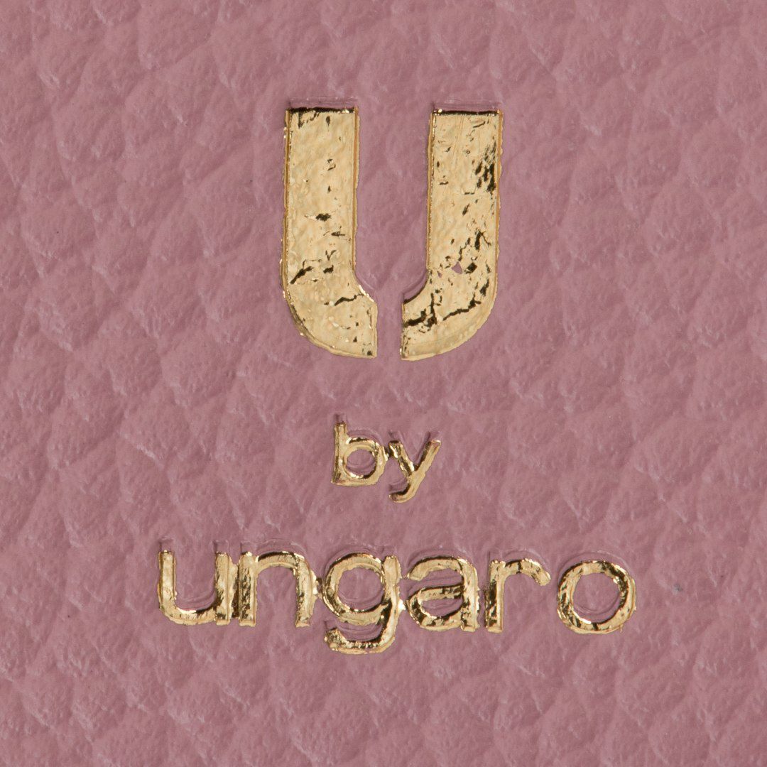 U by ungaroシルヴィー L字ファスナー折り財布 グレー