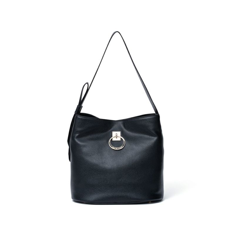 JILL STUART クレッセント ワンショルダー ブラック