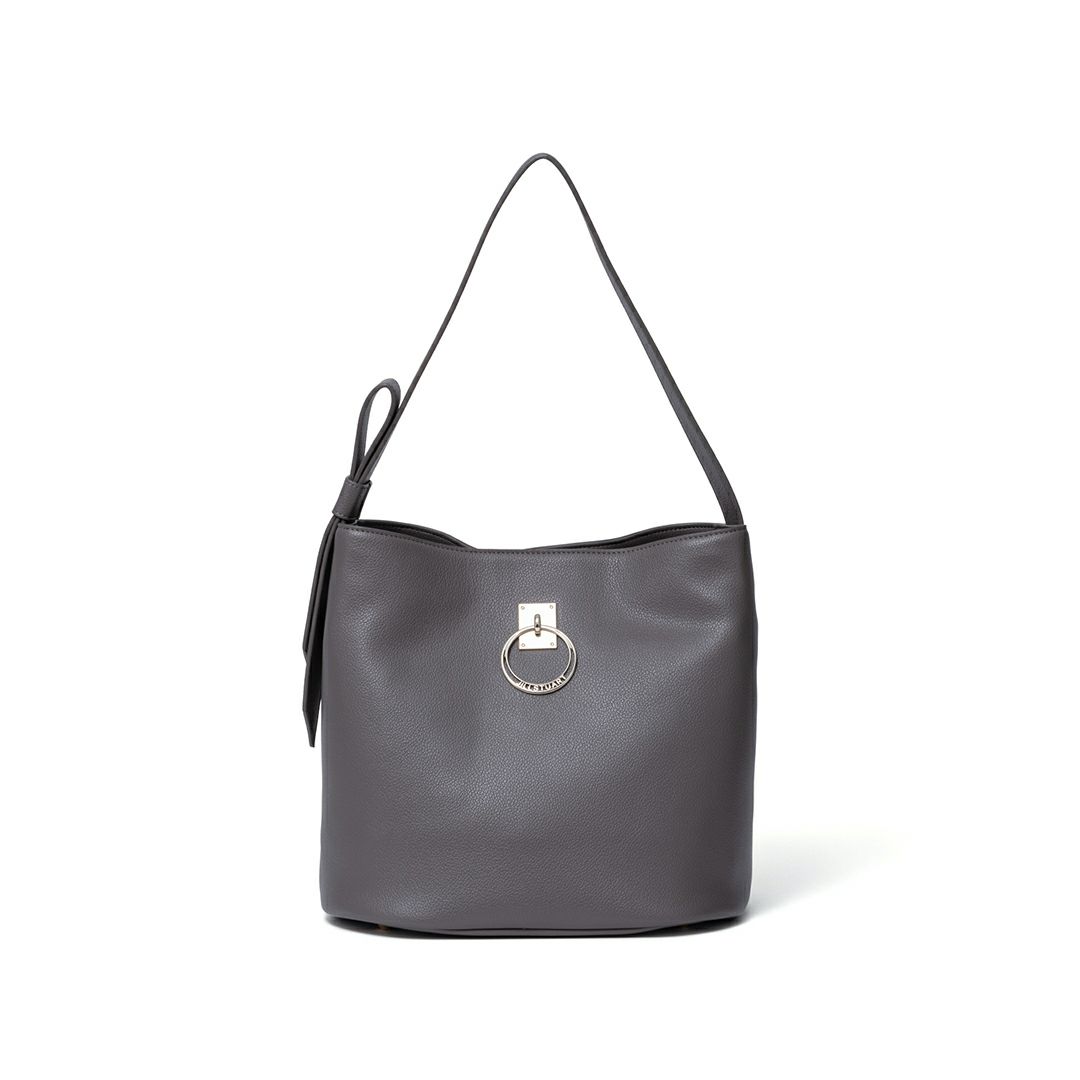 JILL STUART クレッセント ワンショルダー グレー
