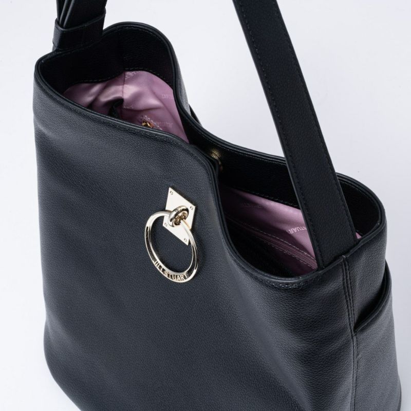 JILL STUART クレッセント ワンショルダー ブラック