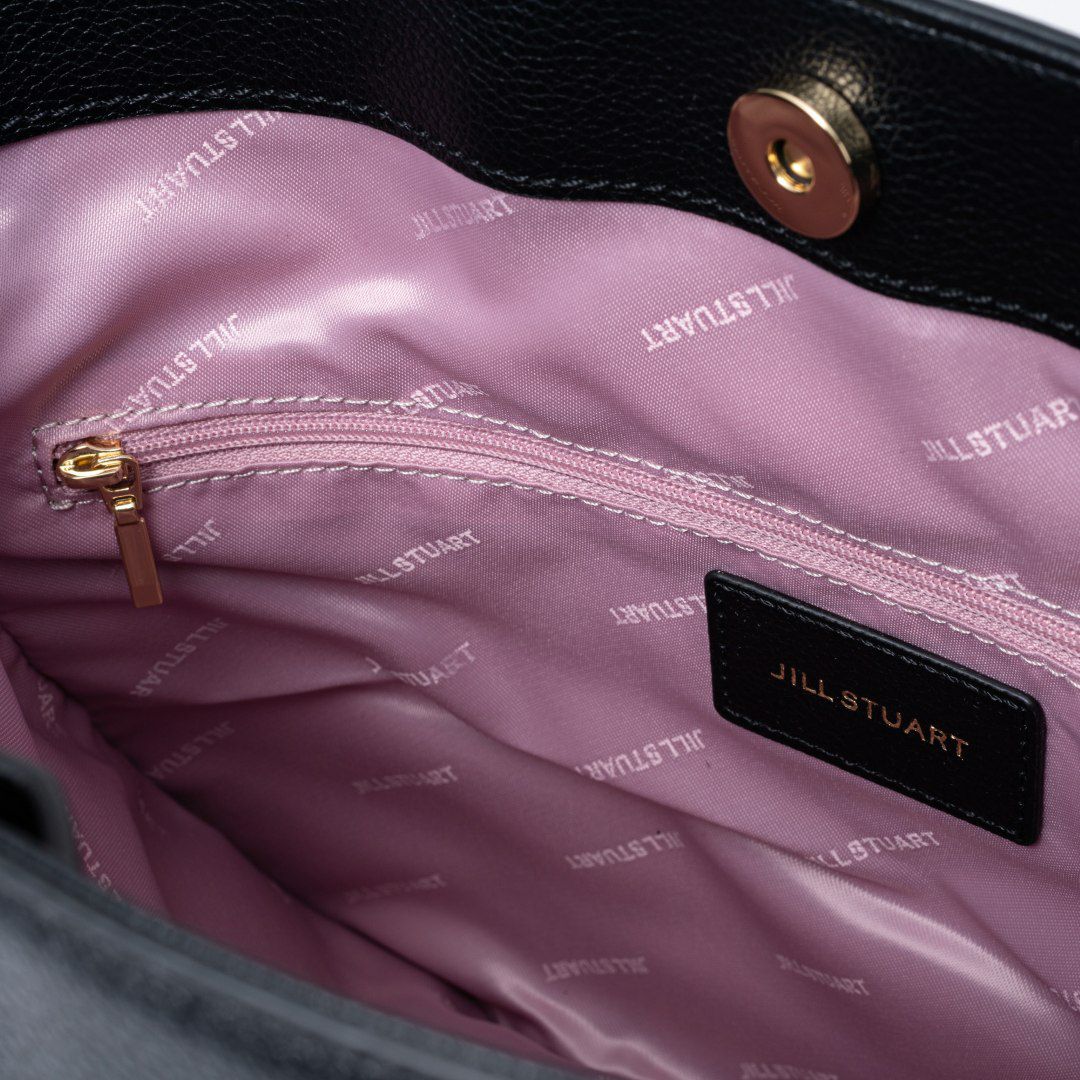 JILL STUART クレッセント ワンショルダー ブラック