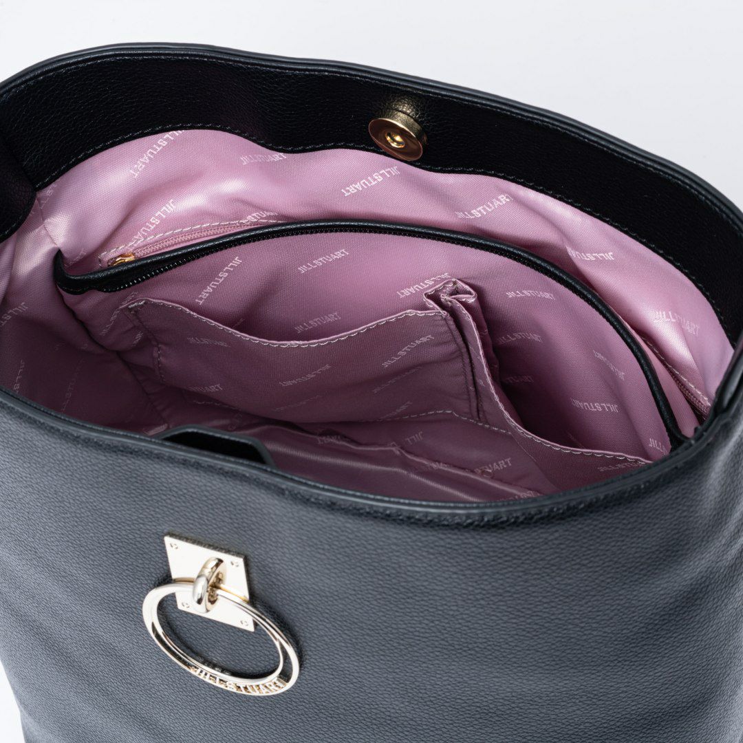 JILL STUART クレッセント ワンショルダー ブラック