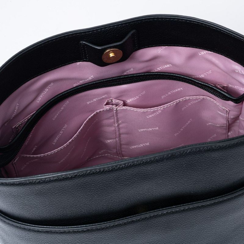 JILL STUART クレッセント ワンショルダー ブラック