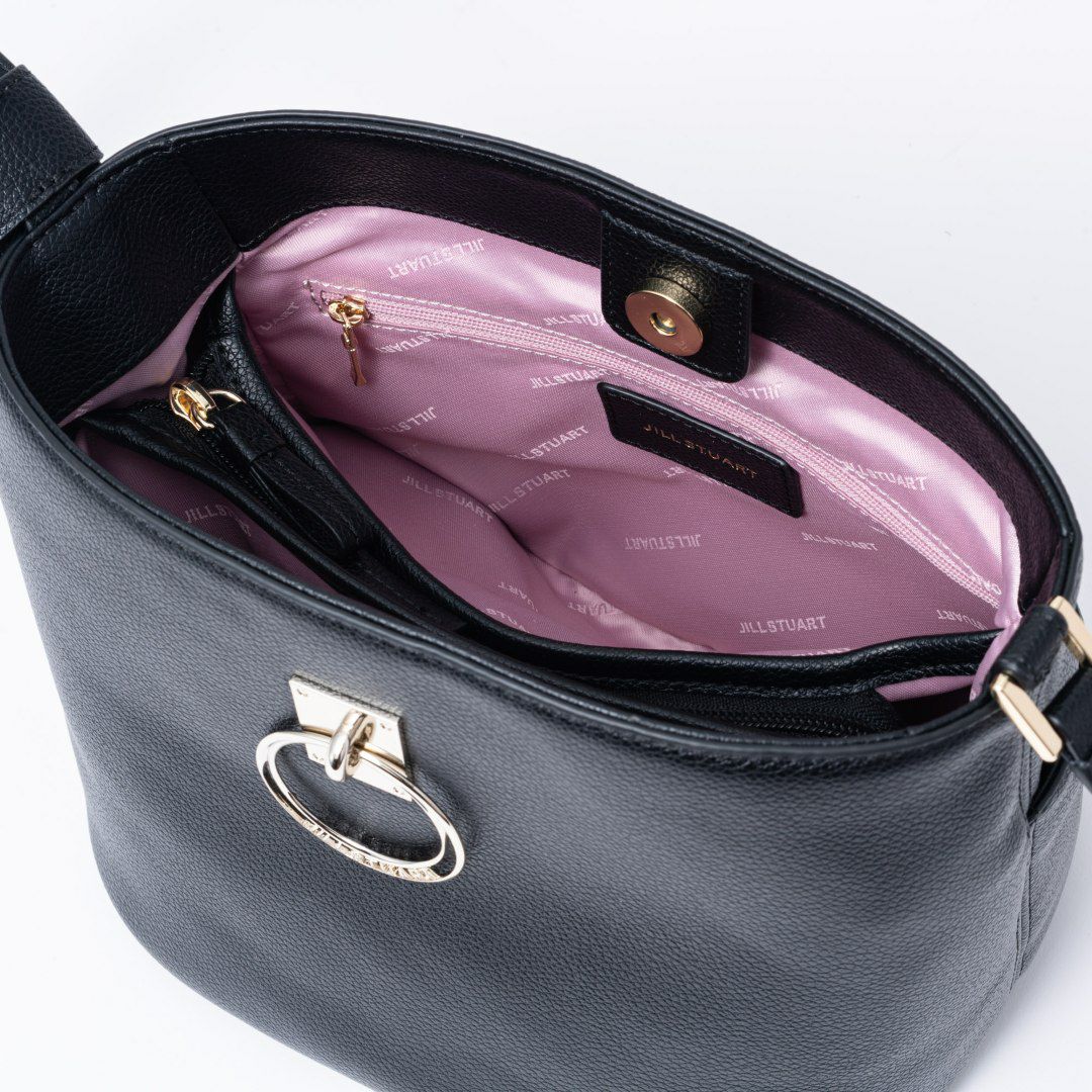 JILL STUART クレッセント ショルダー ブラック