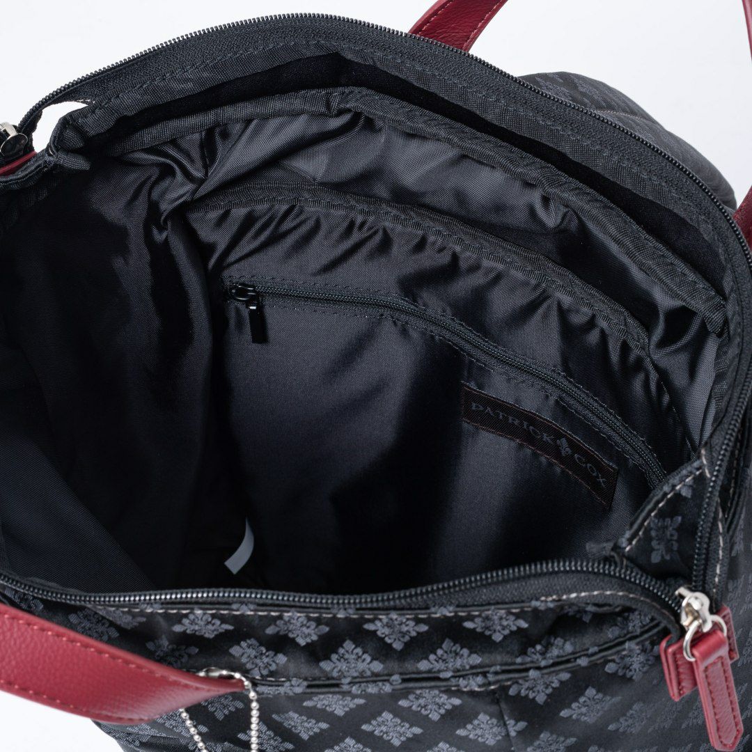 PATRICK COX カラーカルテット2 リュック レッド