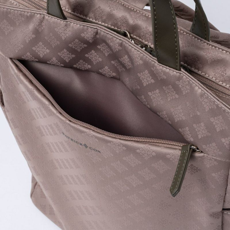 PATRICK COX カラーカルテット2 リュック カーキ