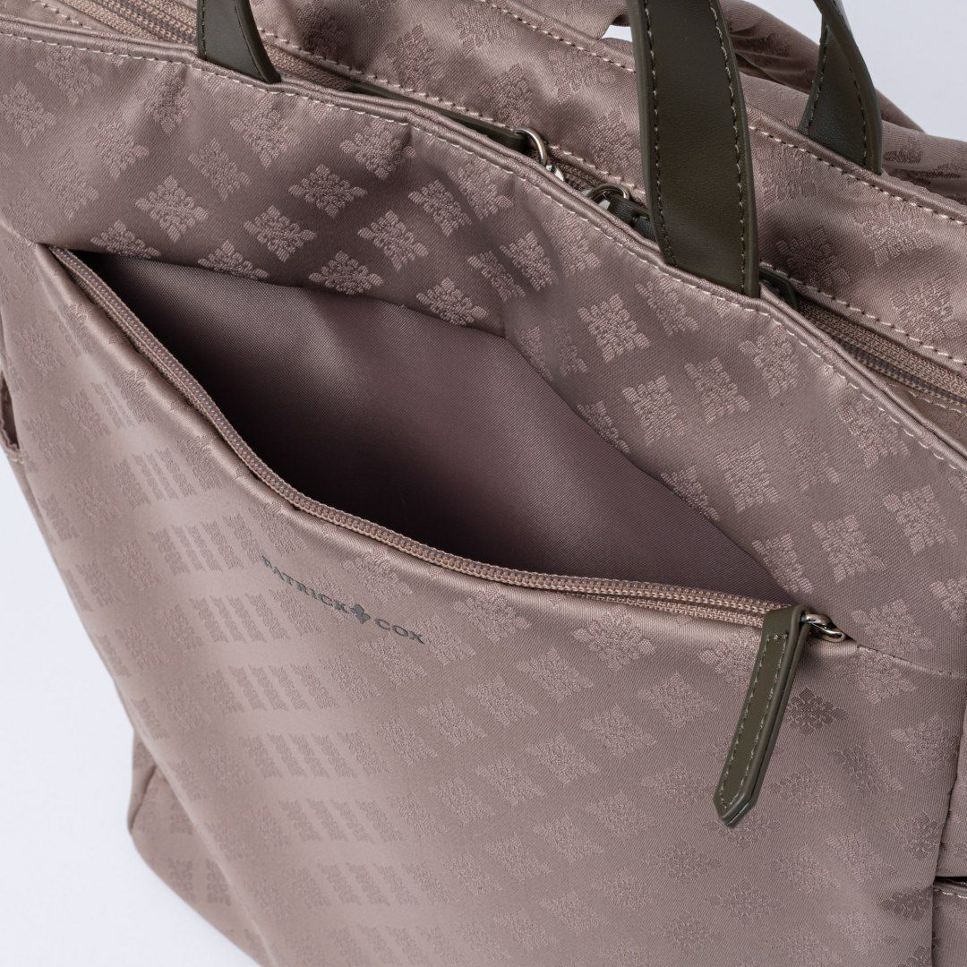 PATRICK COX カラーカルテット2 リュック カーキ