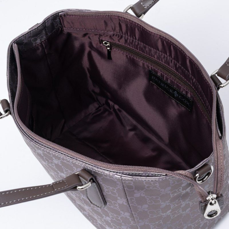 PATRICK COX クロケット 2WAYハンド ガンメタリック