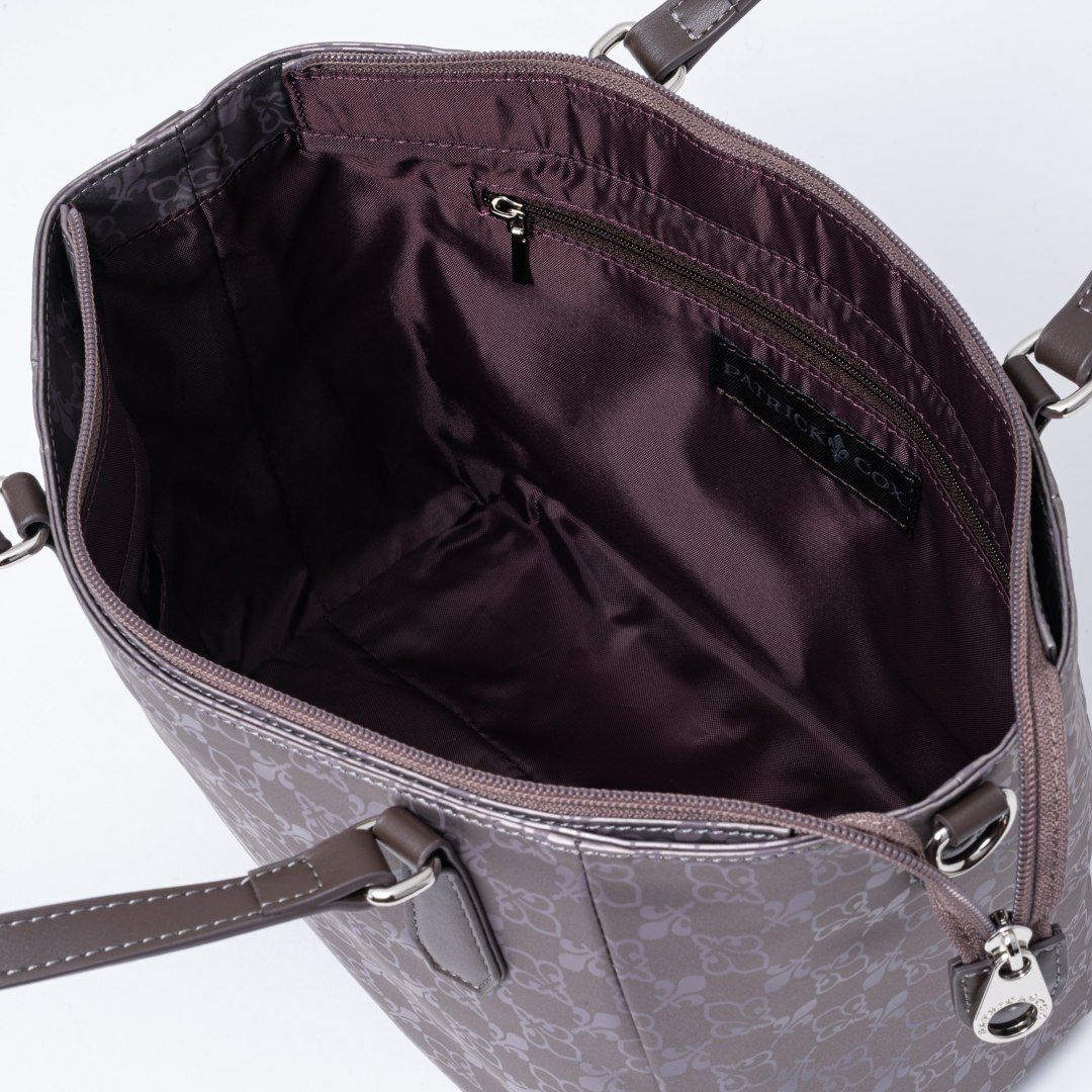 PATRICK COX クロケット 2WAYハンド ガンメタリック