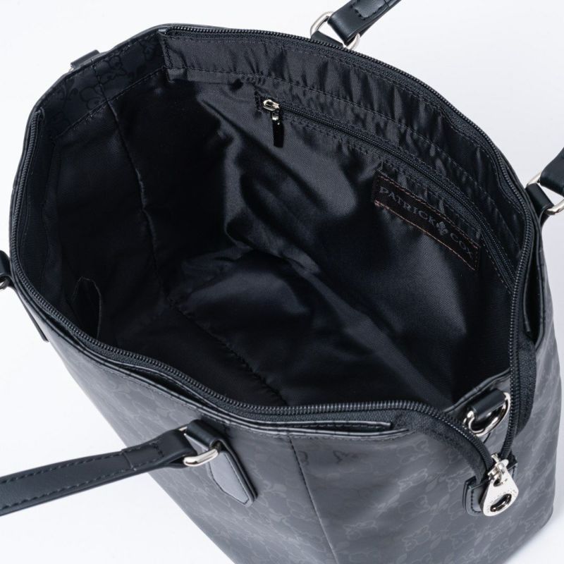 PATRICK COX クロケット 2WAYハンド ブラック