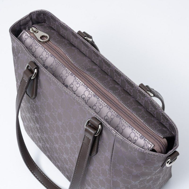 PATRICK COX クロケット 2WAYハンド ガンメタリック