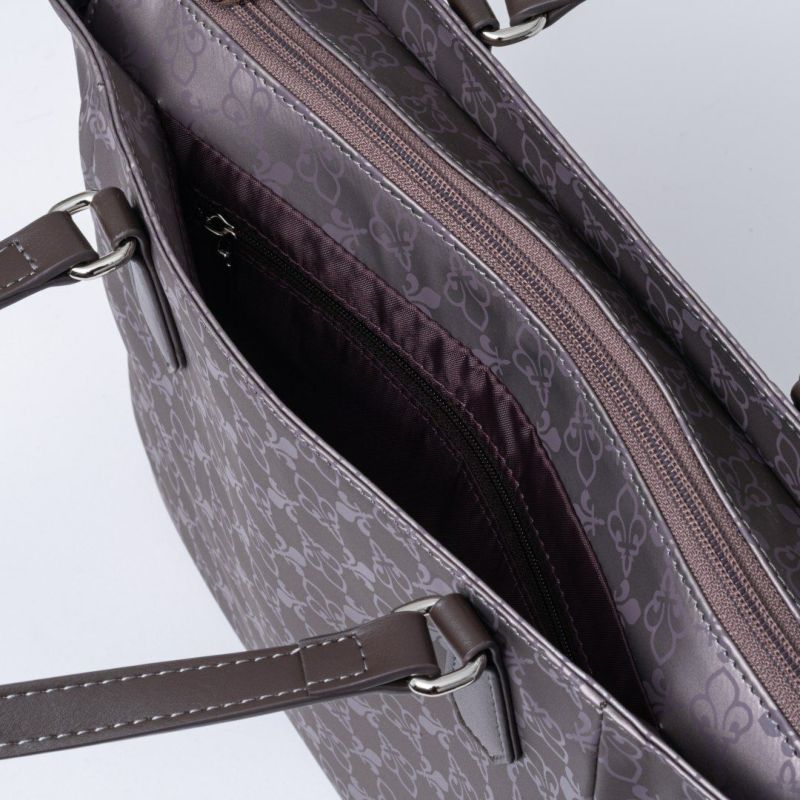 PATRICK COX クロケット 2WAYハンド ガンメタリック