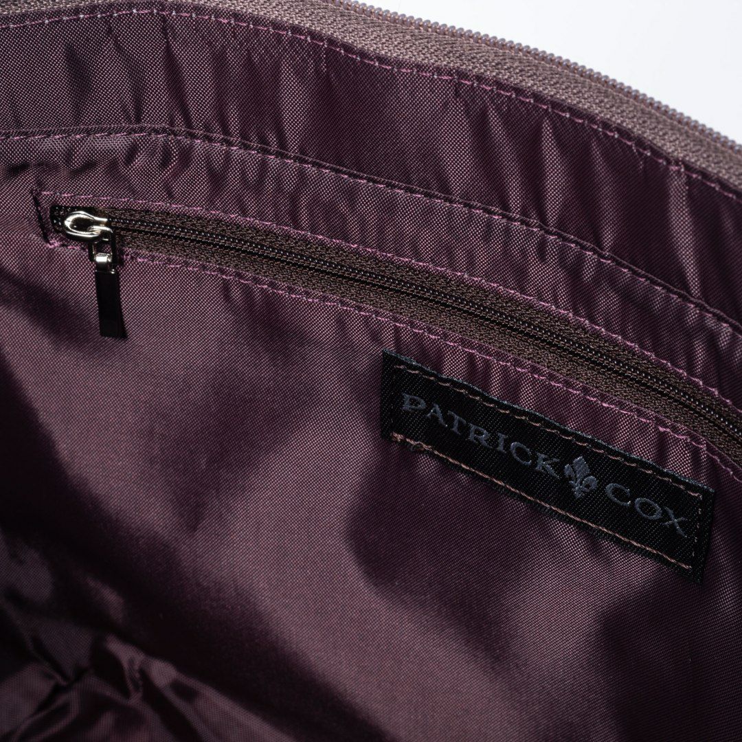 PATRICK COX クロケット 2WAYハンド ガンメタリック