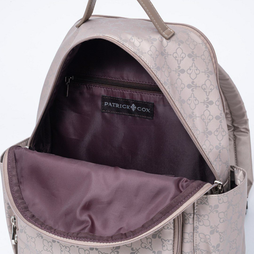 PATRICK COX クロケット リュック ベージュ