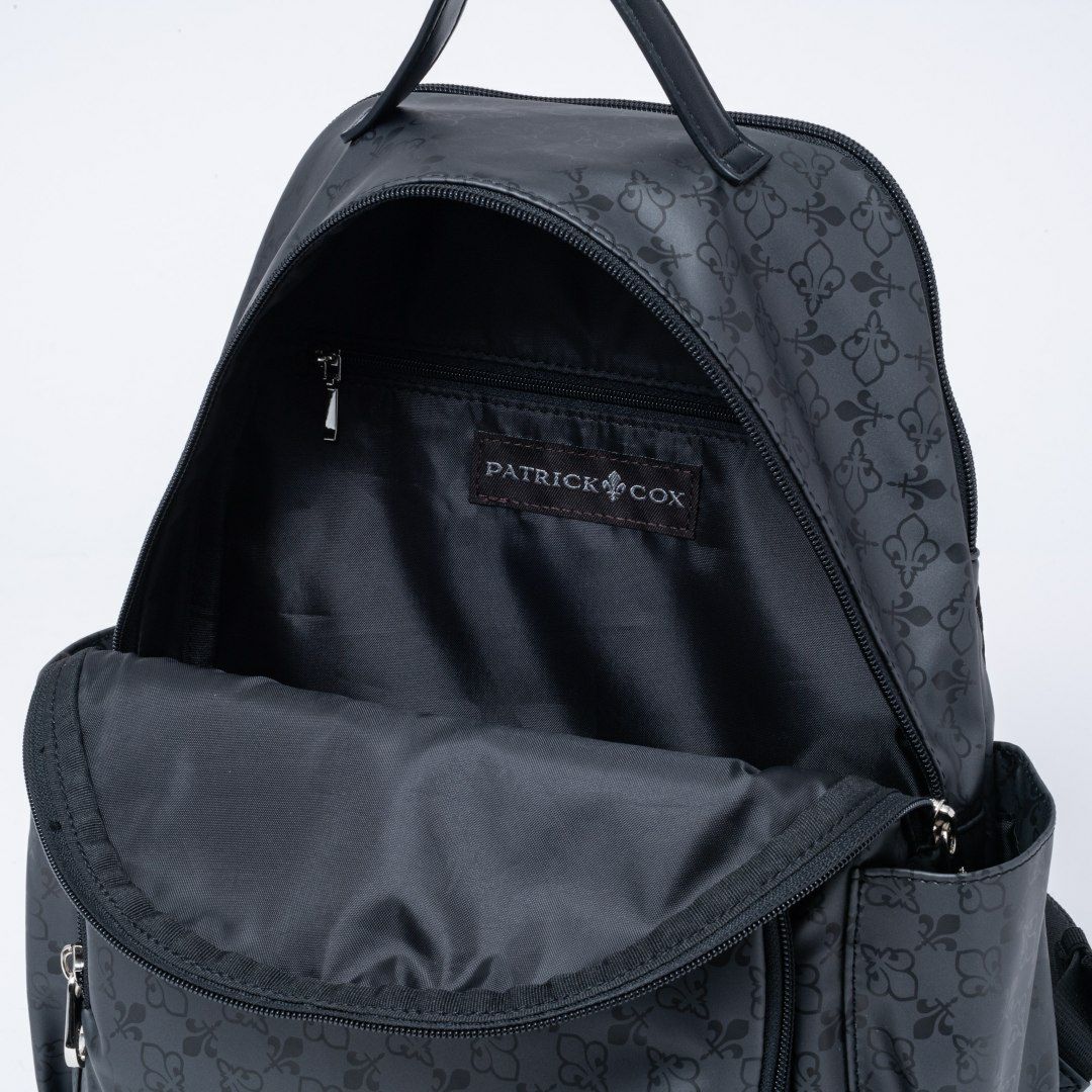 PATRICK COX クロケット リュック ブラック