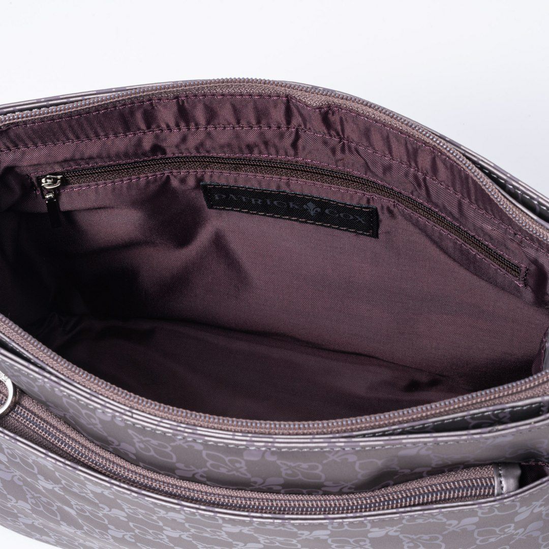 PATRICK COX クロケット ショルダー ガンメタリック