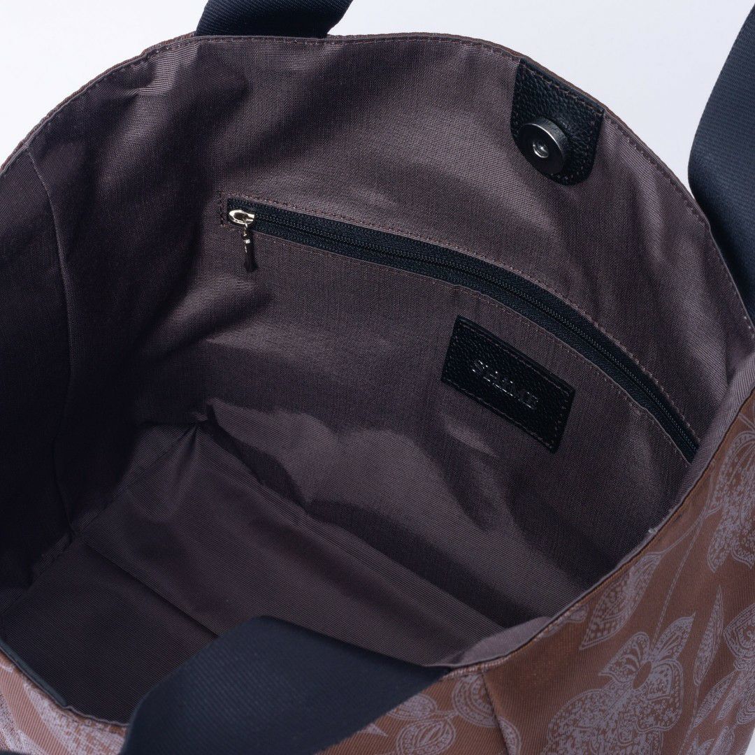 SHiME FLOWER マーブル ハンド ブラウン