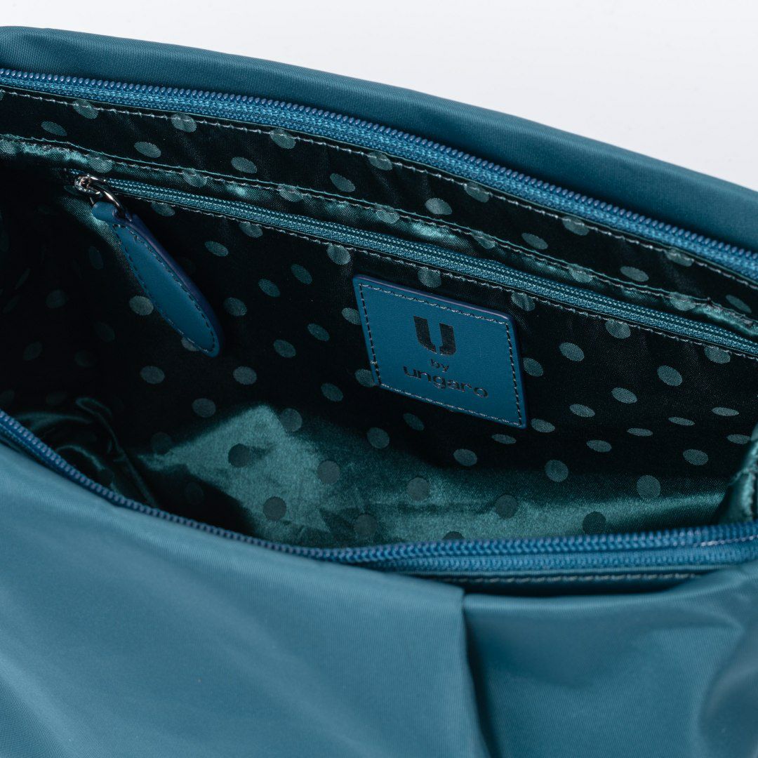 U by ungaro ベル ショルダー ターコイズブルー