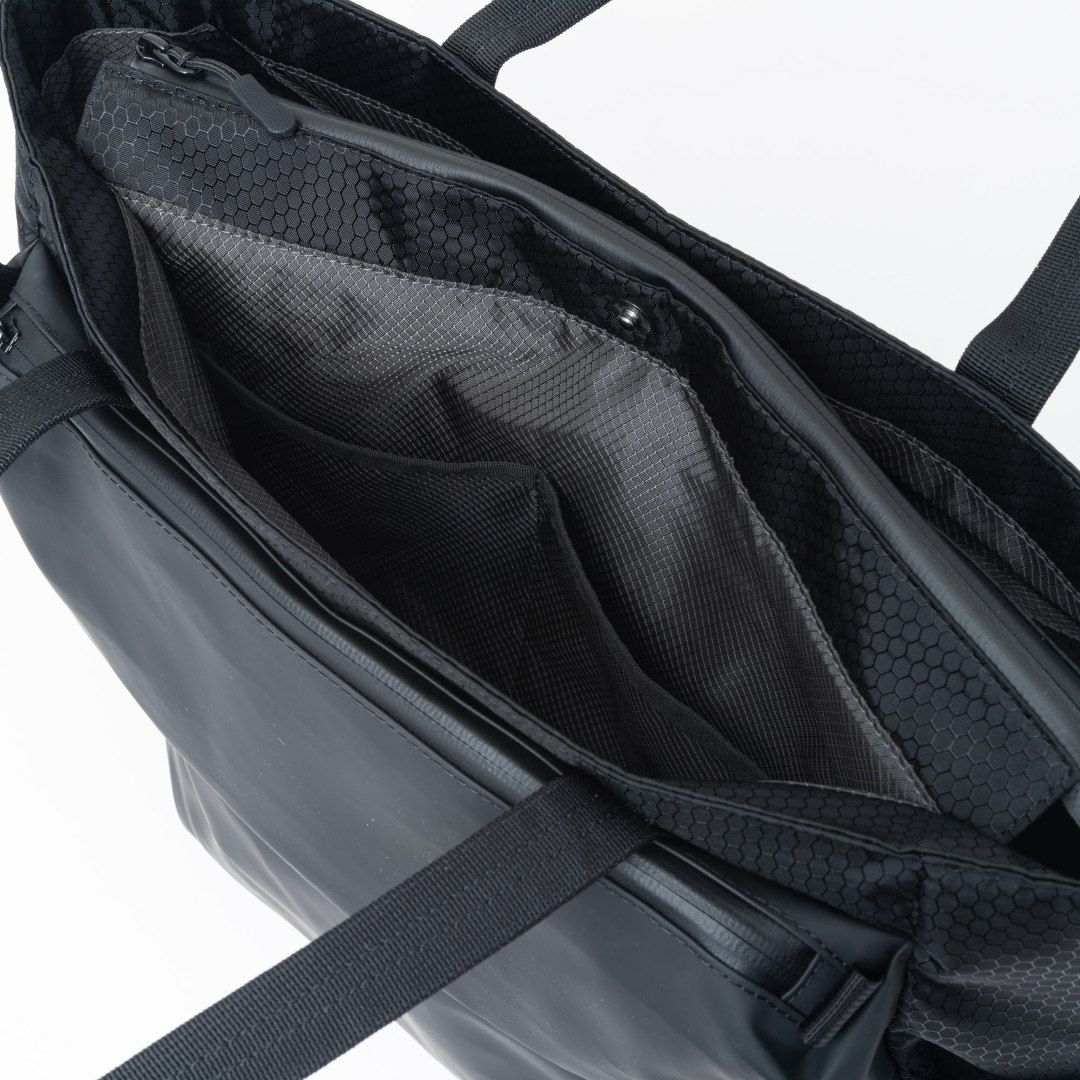BEAMS DESIGN Watertight トートバッグ【BMMH5GT1】 ブラック