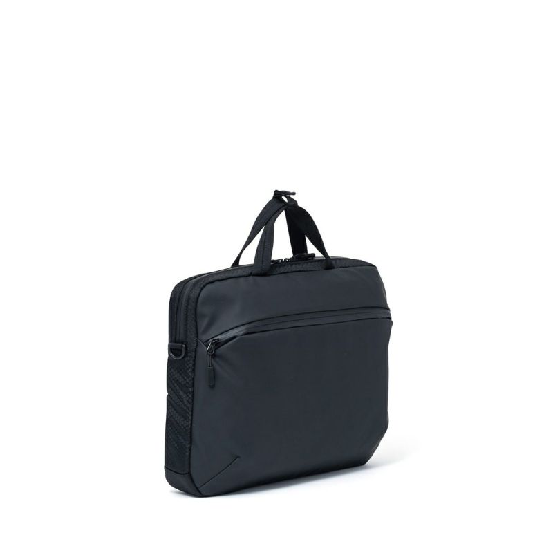 BEAMS DESIGN Watertight ブリーフケース(S)【BMMH5GT2】 ブラック
