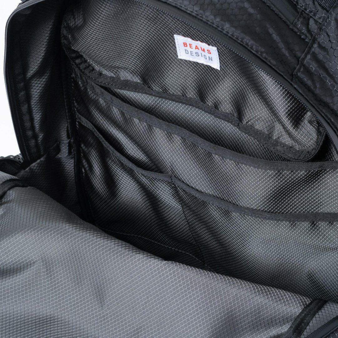 BEAMS DESIGN Watertight バックパック(L)【BMMH5GR2】 ブラック