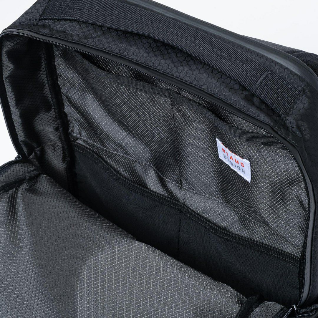 BEAMS DESIGN Watertight バックパック(S)【BMMH5GR3】 ブラック
