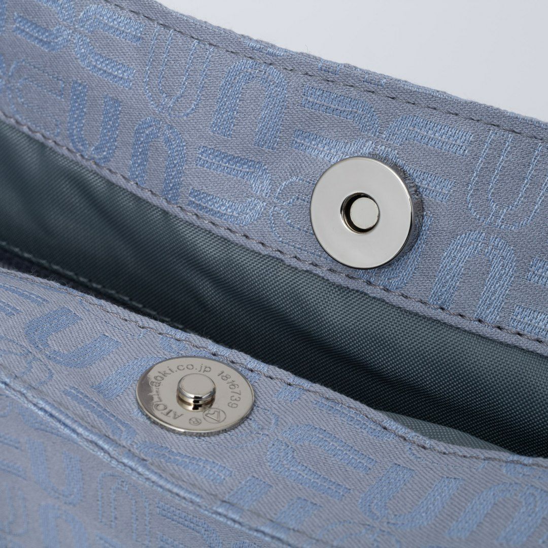 U by ungaroルイ 変形トート ブルーグレー