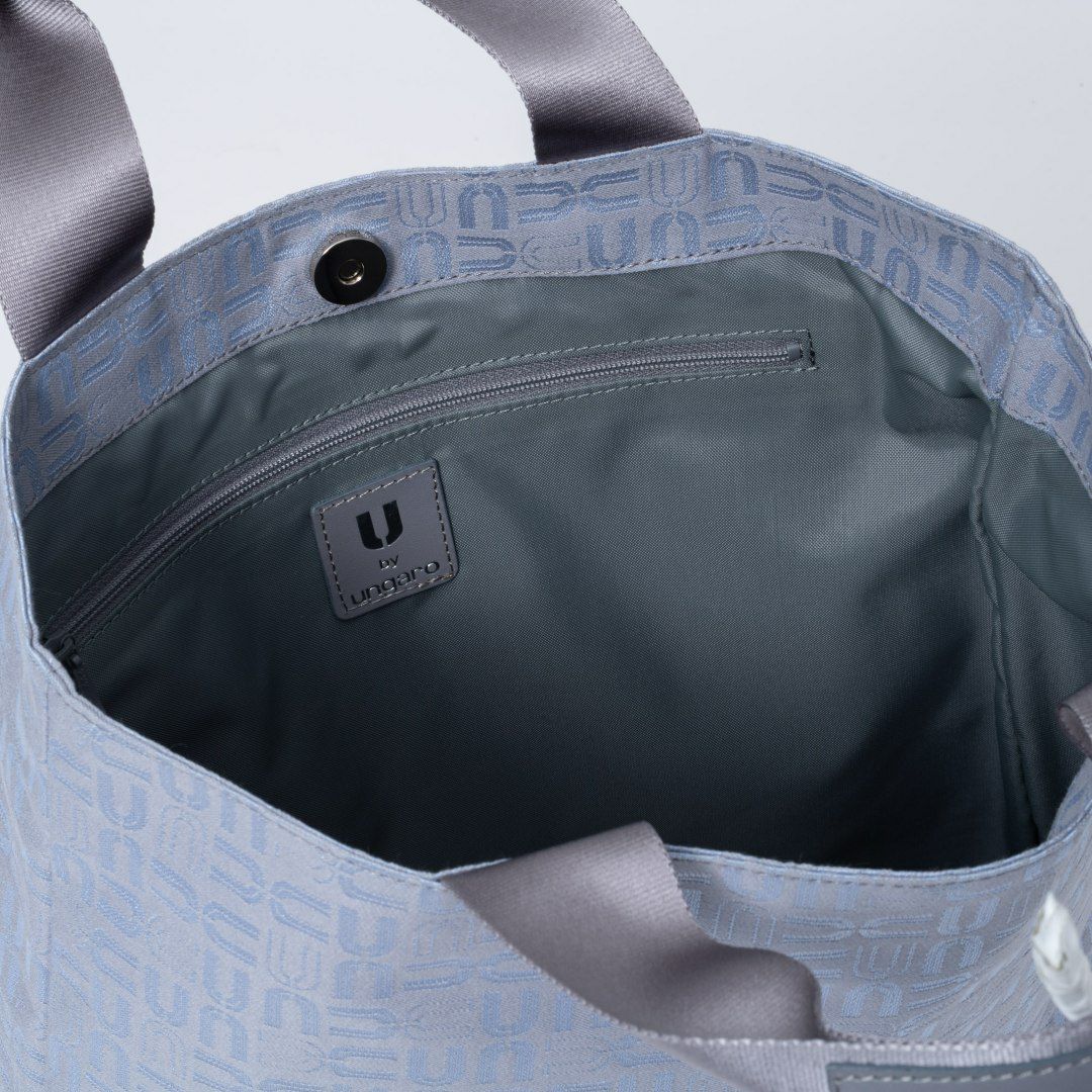 U by ungaroルイ 変形トート ブルーグレー