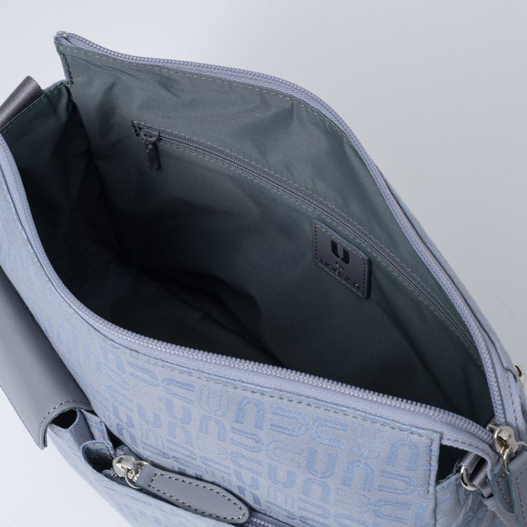 U by ungaroルイ ショルダー(L) ブルーグレー