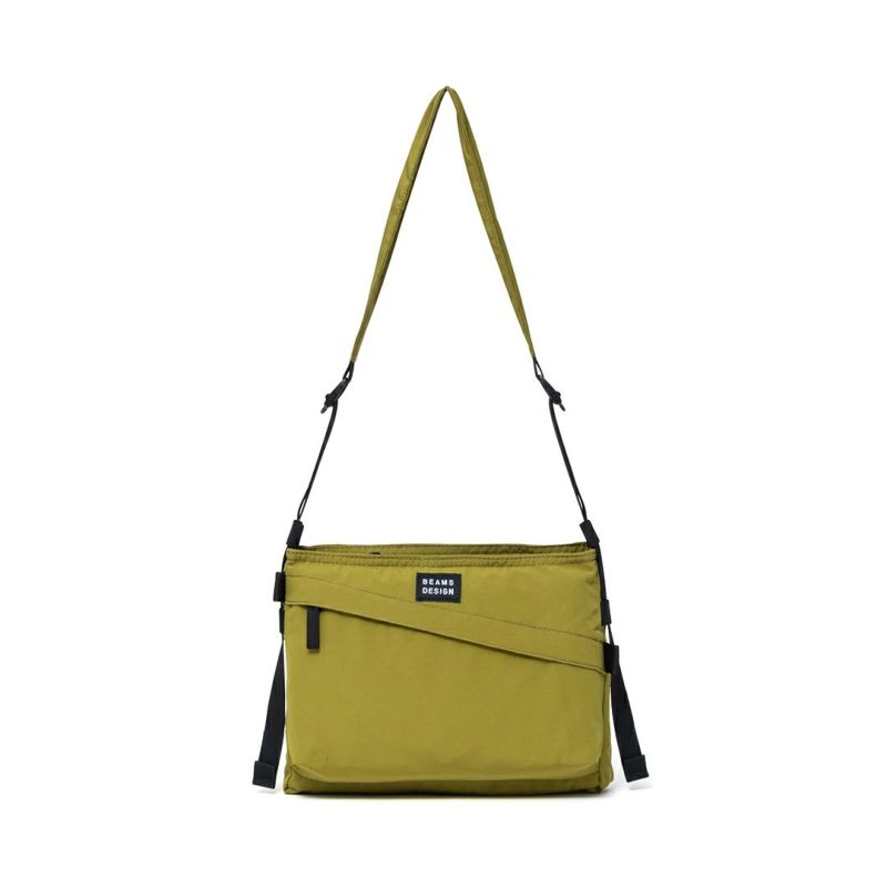 BEAMS DESIGN Diagonal サコッシュ【BMMH5ES1】 オリーブ